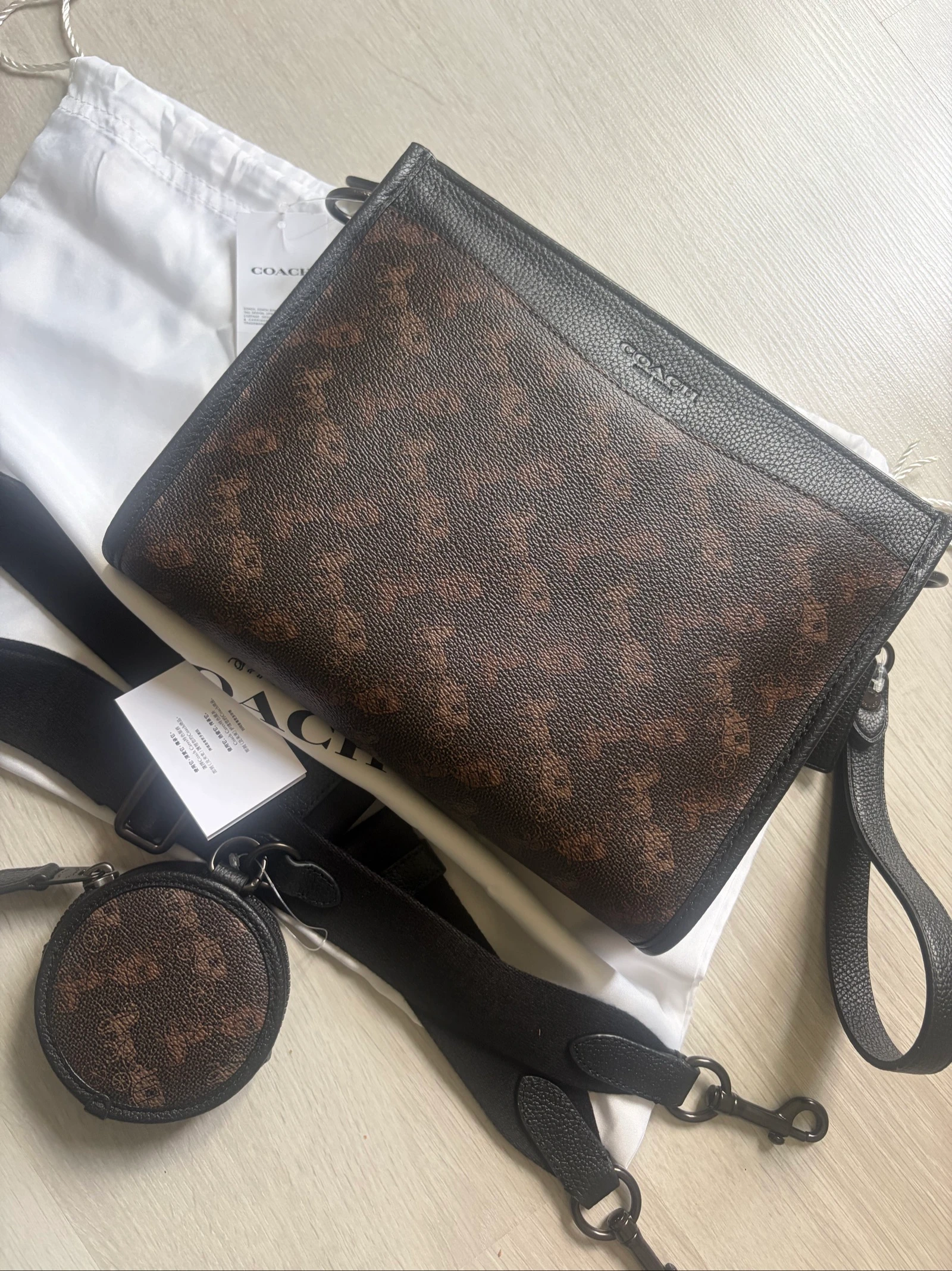 Bolsa masculina coach – photo 5